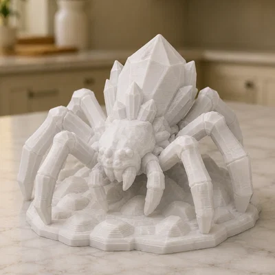 Mô hình Nhện Tinh Thể Hang Động (Crystal Cave Spider)