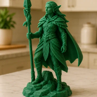 Anh Hùng Pháp Sư Tiên Tộc Cầm Thương (Elven Spear Mage Hero)