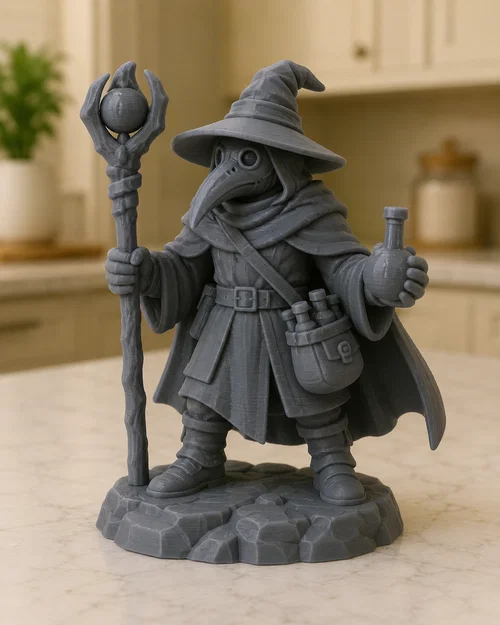 Mô hình phù thủy lang thang Wandering Wizard Adventurer - Image 1