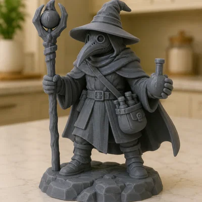 Mô hình phù thủy lang thang Wandering Wizard Adventurer