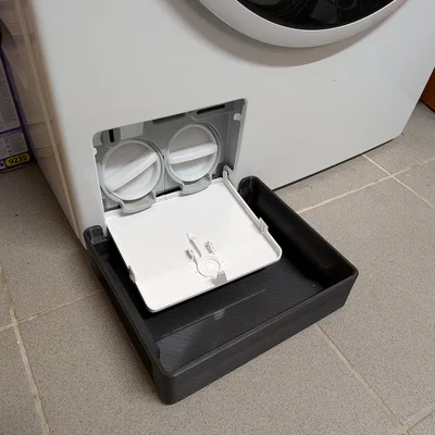 Khay hứng nước bộ lọc xơ vải cho máy giặt Miele
