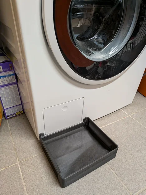 Khay hứng nước bộ lọc xơ vải cho máy giặt Miele - Image 2