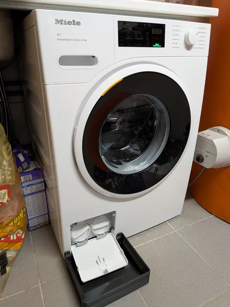 Khay hứng nước bộ lọc xơ vải cho máy giặt Miele - Image 3