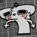Móc khóa 3D hình mèo stress (Stressed Boykisser) độc đáo - Thumbnail 1