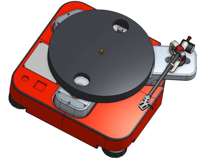 Mâm đĩa than Hi-Fi in 3D (Phiên bản MK1) - Image 1