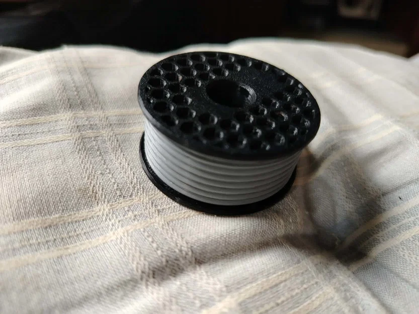 Móc khóa Fidget Ratchet mô phỏng cuộn nhựa in 3D - Image 2