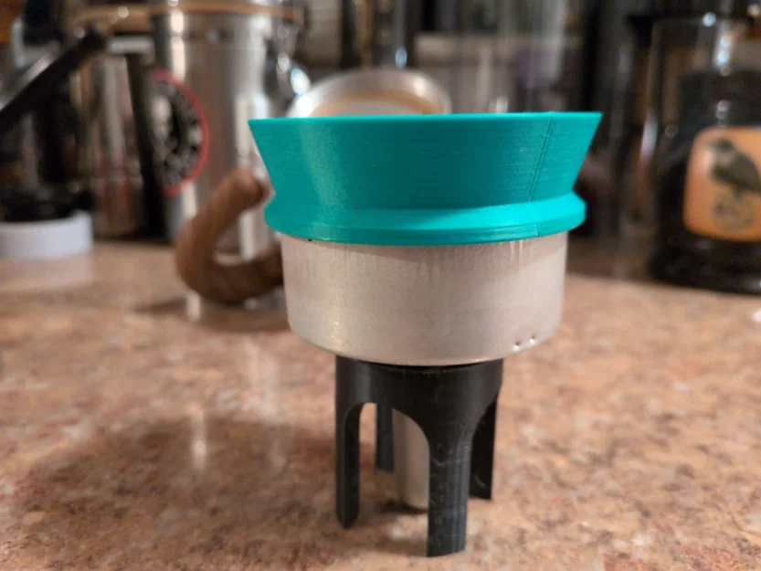 Phễu đong cà phê Moka Pot (53mm ID / 58mm OD, kèm file STEP) - Image 1