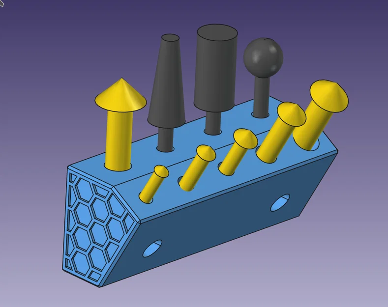Giá treo tường cho mũi khoan vát (Chamfer bit) - Image 2