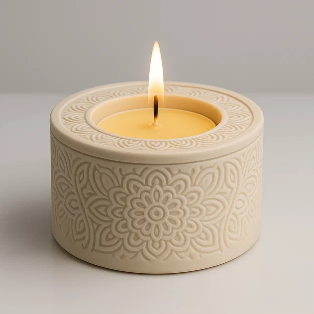 File STL Đèn nến Mandala - Decor phong cách Boho tinh tế - Image 3