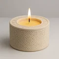 File STL Đèn nến Mandala - Decor phong cách Boho tinh tế - Thumbnail 3