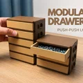 Hệ thống Ngăn kéo Module | Khóa nhấn Push-Push - Thumbnail 1