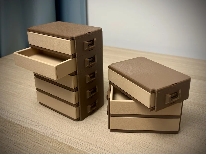 Hệ thống Ngăn kéo Module | Khóa nhấn Push-Push - Image 3