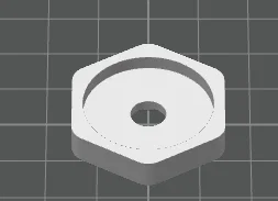 Mô hình đế giữ huy hiệu Robux (Robux Münzen Halter) in 3D độc đáo - Image 1