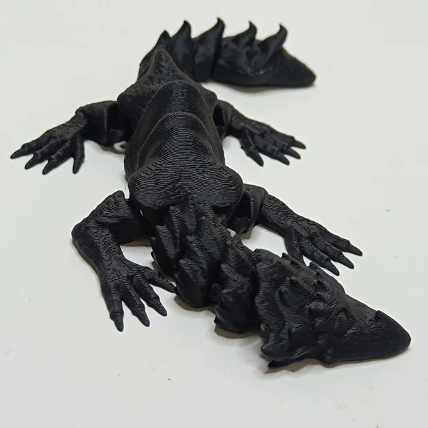 Mô hình thằn lằn đá / rồng gai có khớp nối (Articulated Rock Lizard) - Image 3
