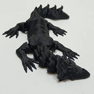 Mô hình thằn lằn đá / rồng gai có khớp nối (Articulated Rock Lizard)