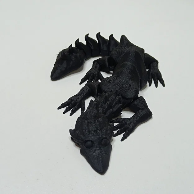 Mô hình thằn lằn đá / rồng gai có khớp nối (Articulated Rock Lizard) - Image 4