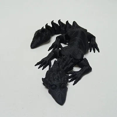 Mô hình thằn lằn đá / rồng gai có khớp nối (Articulated Rock Lizard)