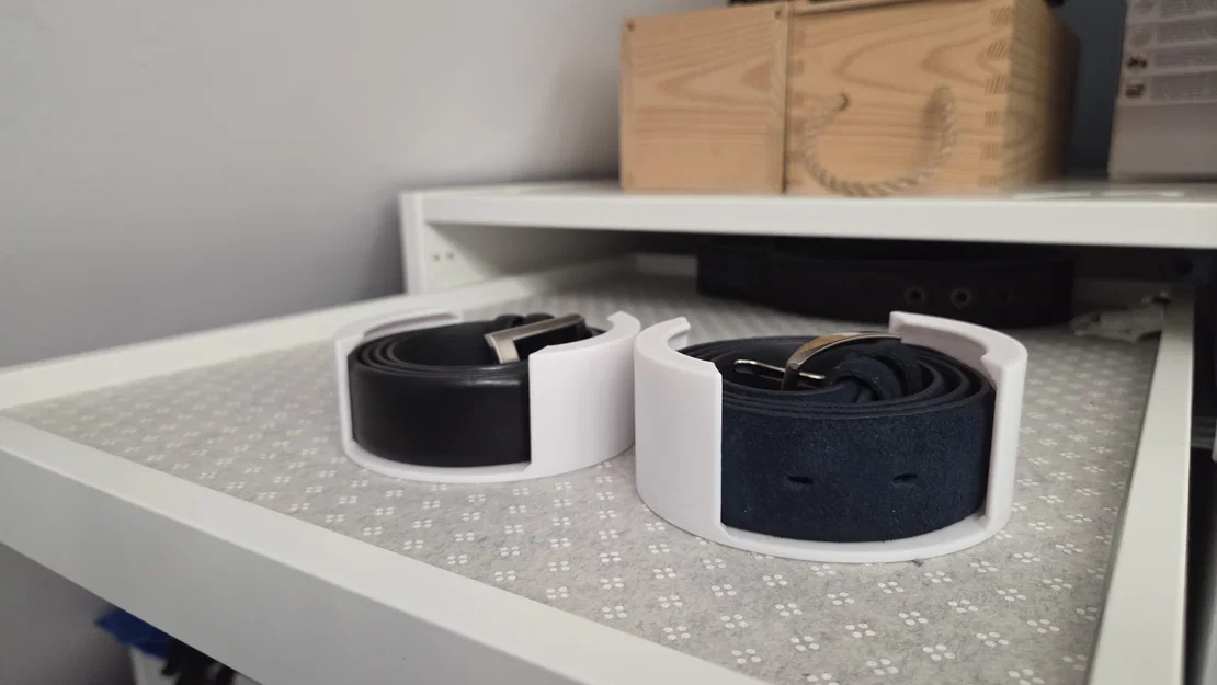 Khay Đựng Thắt Lưng (Belt Organizer) Giúp Tủ Đồ Gọn Gàng - Image 1