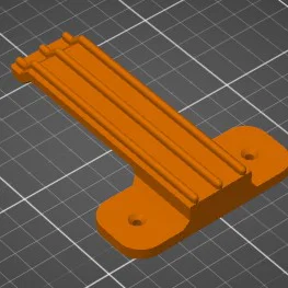 Giá treo tai nghe bảo hộ gắn tường in 3D gọn gàng
