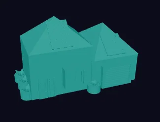 Mô hình ngôi nhà 3D nhỏ nhắn thiết kế bởi học sinh - Image 1