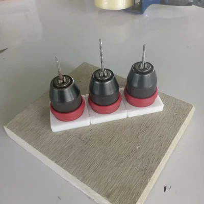 Đế Giữ Đầu Kẹp Mũi Khoan (Drill Chuck Holder) Thông Minh