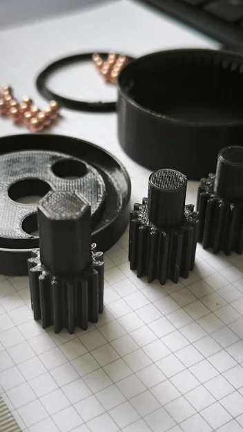 Mô hình bộ truyền bánh răng hành tinh (Planetary gear train) - Image 1