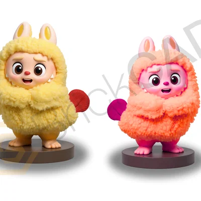 Mô hình nhân vật Cute Creature Figurine đáng yêu
