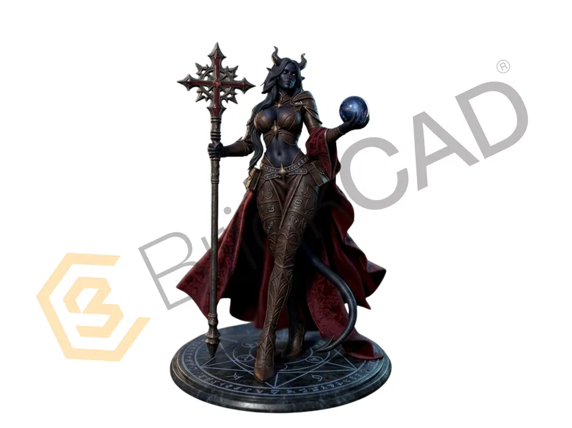 Mô hình Nữ Phù Thủy Quỷ (Demon Sorceress Figurine) - Image 1