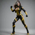 Mô hình Rogue X-Men Marvel chất lượng cao - File in 3D - Thumbnail 1