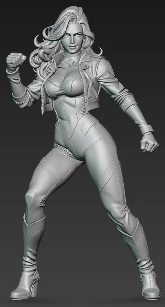 Mô hình Rogue X-Men Marvel chất lượng cao - File in 3D - Image 3
