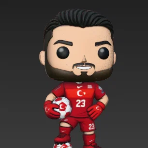 Mô hình 3D Funko Pop cầu thủ Uğurcan Çakır cực chất cho fan bóng đá