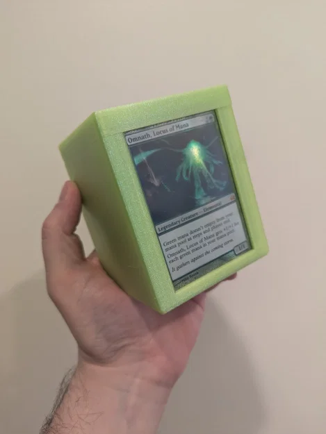 Hộp đựng bài TCG có nắp gài và ô trưng bày - Image 2