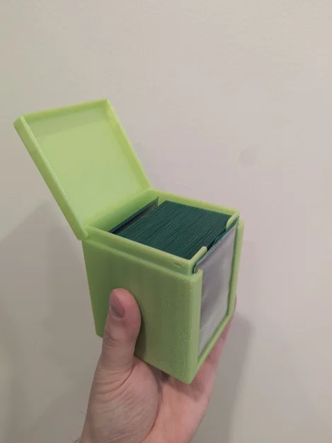 Hộp đựng bài TCG có nắp gài và ô trưng bày - Image 3