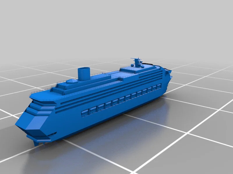 Mô hình tàu du lịch Costa Concordia in 3D cực đẹp - Image 1