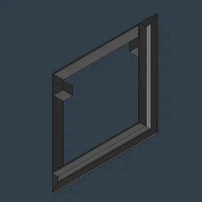 Ốp Chân Cột Gia Cố Cho Renson Camargue (File In 3D)