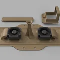 Bộ tản nhiệt linh kiện và động cơ cho Flsun T1 (Dành cho bản đã Silent Mod) - Thumbnail 1