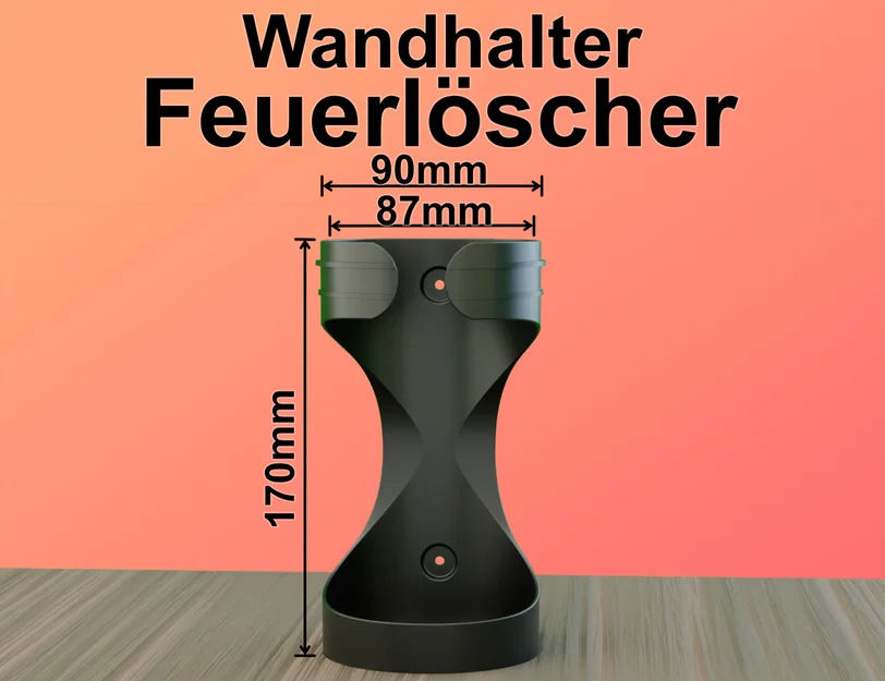 Giá treo bình chữa cháy cho xe hơi và xe camping (Wandhalter für Feuerlöscher) - Image 1