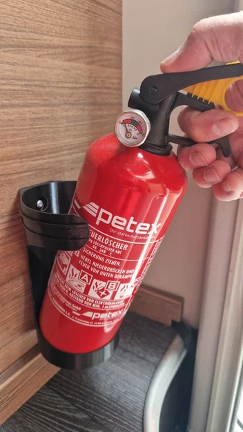 Giá treo bình chữa cháy cho xe hơi và xe camping (Wandhalter für Feuerlöscher) - Image 4