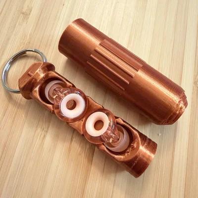 Hộp đựng nút tai 3D nhỏ gọn, in không cần support tiện lợi