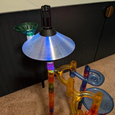 Marble Run Supercharger: Bộ nâng cấp đường đua bi UFO phát sáng