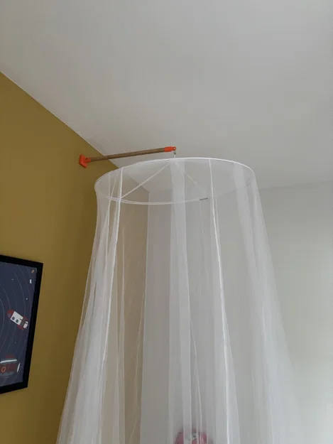 Giá treo mùng gắn tường (Mosquito Net Wall Holder) - Image 1