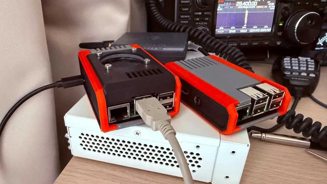 Vỏ hộp Raspberry Pi cho APRSBox và trạm vô tuyến - Image 3