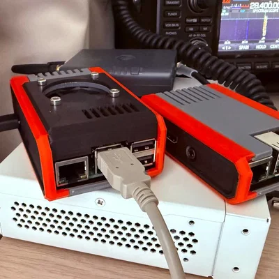 Vỏ hộp Raspberry Pi cho APRSBox và trạm vô tuyến