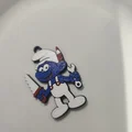 Móc khóa Handy Smurf in 3D - Món quà độc đáo cho fan hoạt hình - Thumbnail 1