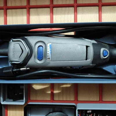 Khay đựng Dremel 3000 Series (bản nhẹ) cho Gridfinity