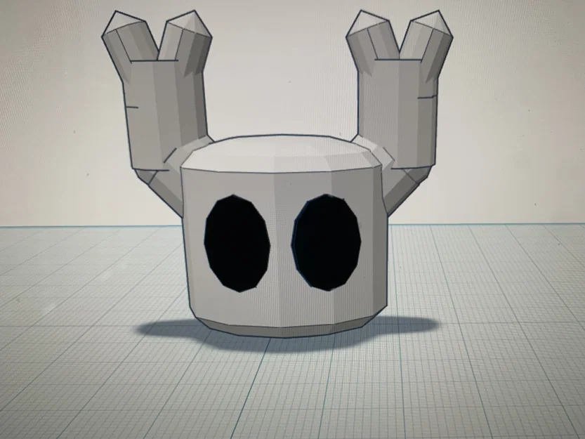 Mô hình đầu Knight phong cách Low Poly in 3D siêu chất - Image 2
