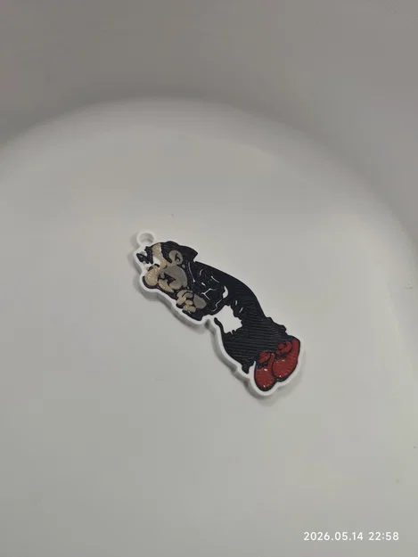 Móc khóa Gargamel - Mẫu in 3D dành riêng cho fan hâm mộ Xì Trum - Image 1