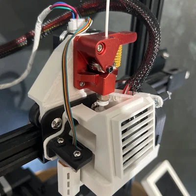 Ngàm Direct Drive cho Ender 3 (tương thích Dual Gear Extruder)