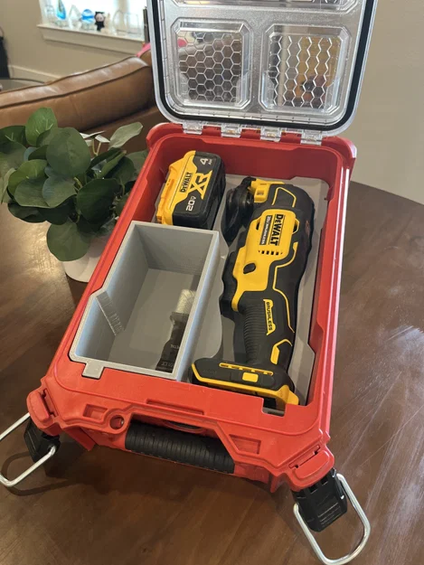 Khay đựng máy đa năng Dewalt cho Milwaukee Packout Small Parts Organizer (Bản 1) - Image 1