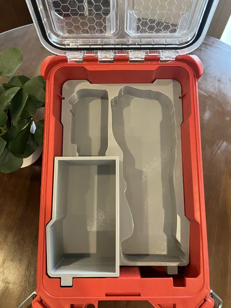 Khay đựng máy đa năng Dewalt cho Milwaukee Packout Small Parts Organizer (Bản 1) - Image 3